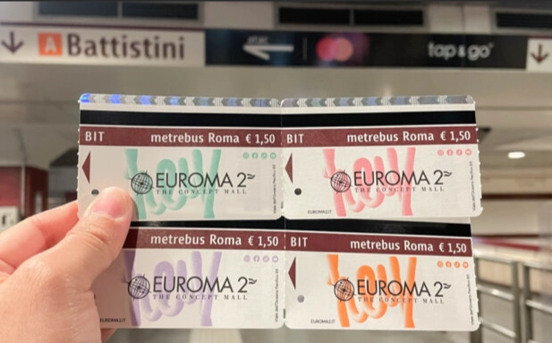 羅馬交通票 羅馬交通票