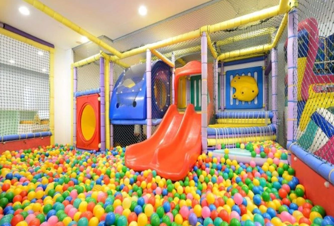 台中親子住宿溜滑梯