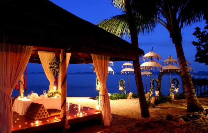 蘇梅島水上別墅