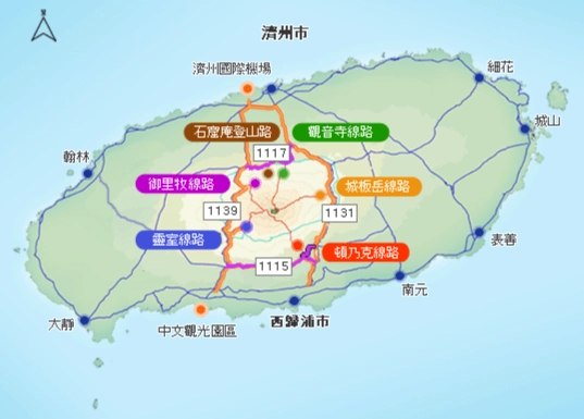 漢拏山靈室路線來回